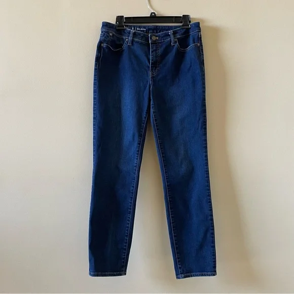Talbots Slim Ankle Blue Denim Women’s Jeans Size 8 - Picture 1 of 5